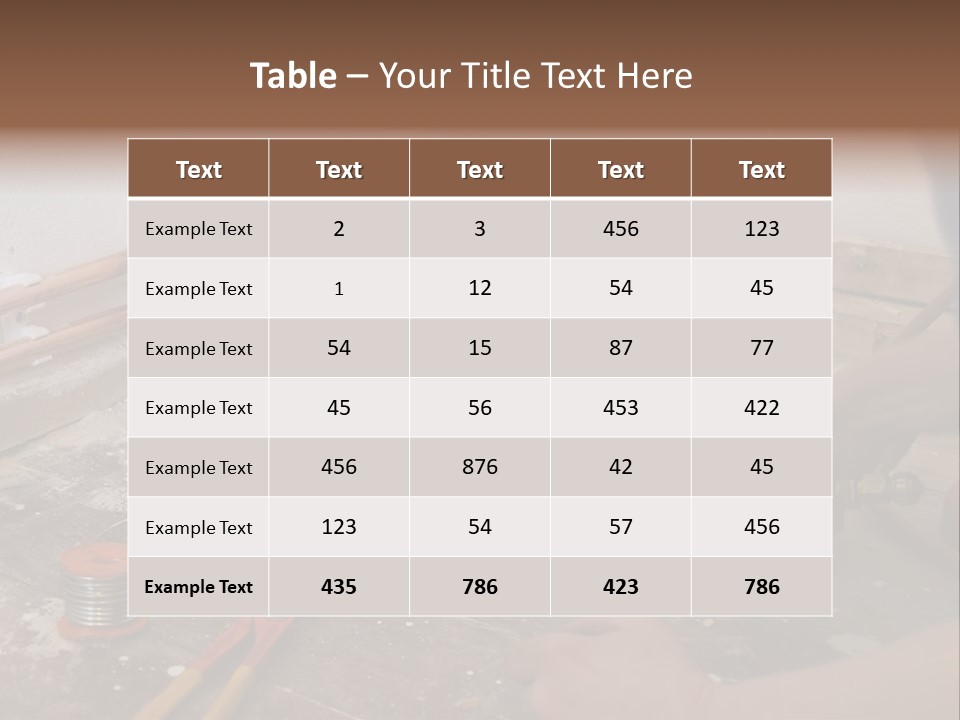 A Person Is Painting A Wall With A Paint Roller PowerPoint Template