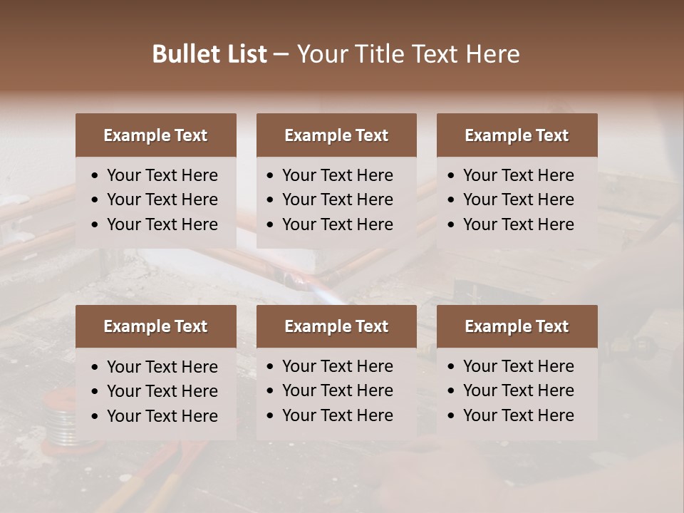 A Person Is Painting A Wall With A Paint Roller PowerPoint Template