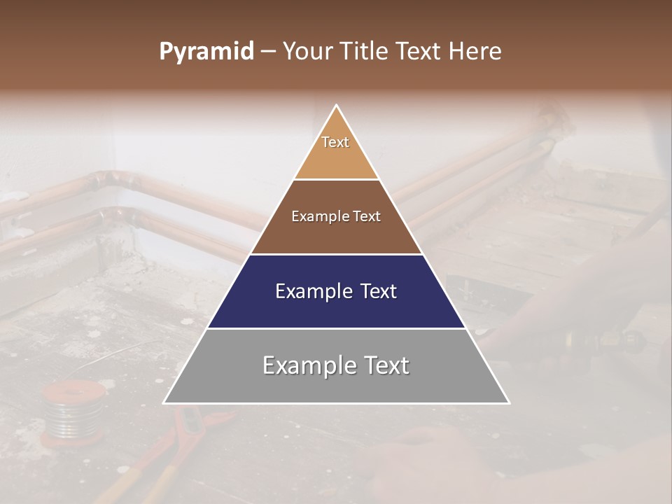 A Person Is Painting A Wall With A Paint Roller PowerPoint Template