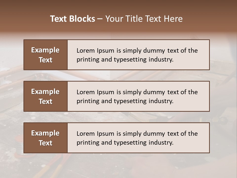 A Person Is Painting A Wall With A Paint Roller PowerPoint Template