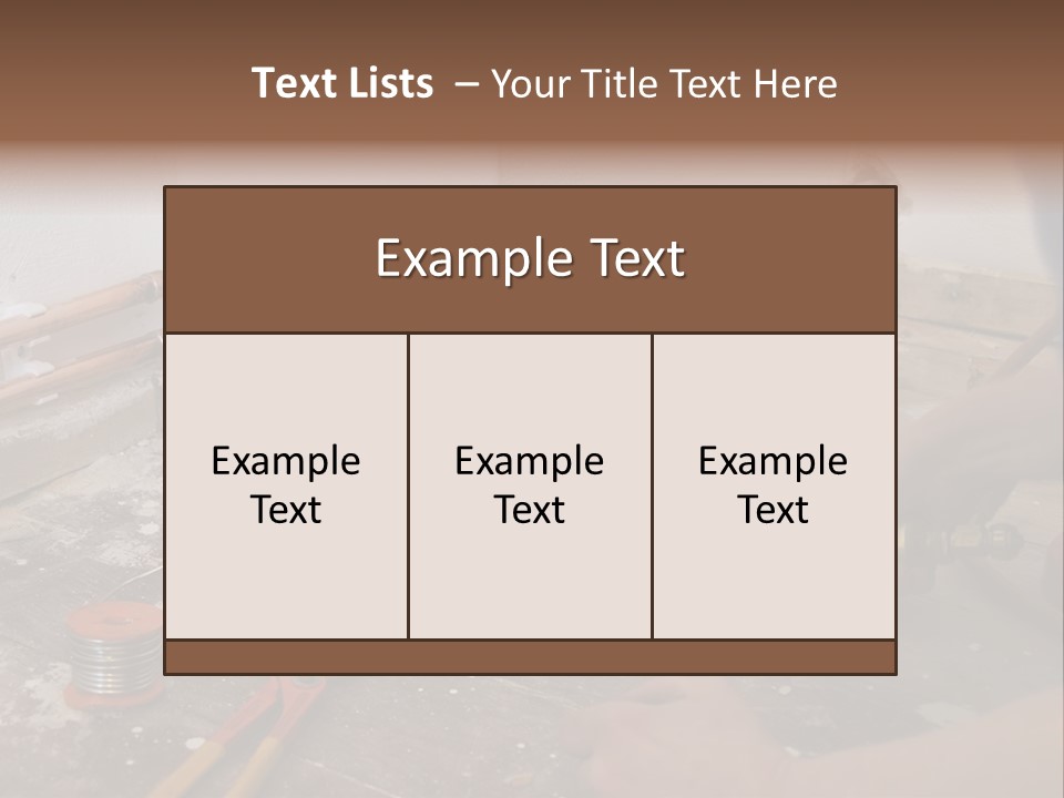 A Person Is Painting A Wall With A Paint Roller PowerPoint Template