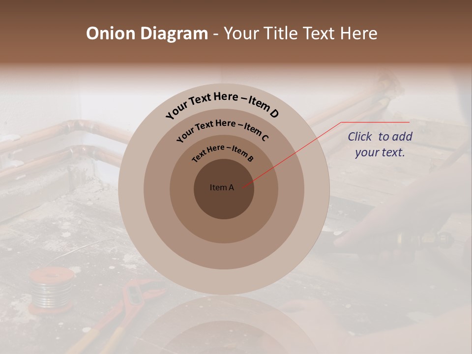 A Person Is Painting A Wall With A Paint Roller PowerPoint Template