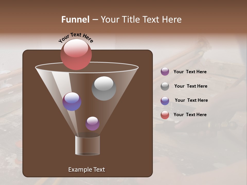 A Person Is Painting A Wall With A Paint Roller PowerPoint Template