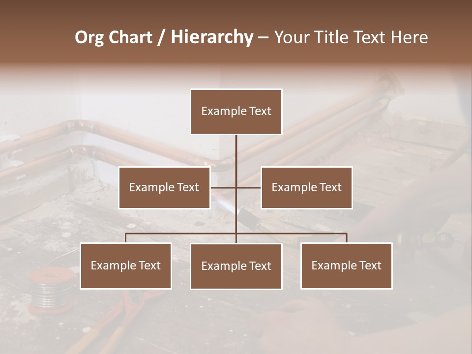 A Person Is Painting A Wall With A Paint Roller PowerPoint Template