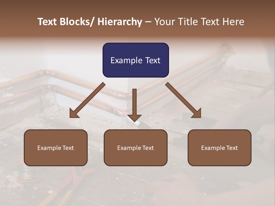 A Person Is Painting A Wall With A Paint Roller PowerPoint Template