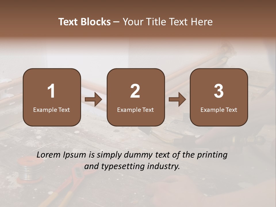 A Person Is Painting A Wall With A Paint Roller PowerPoint Template