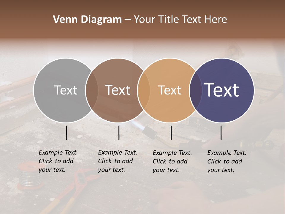 A Person Is Painting A Wall With A Paint Roller PowerPoint Template