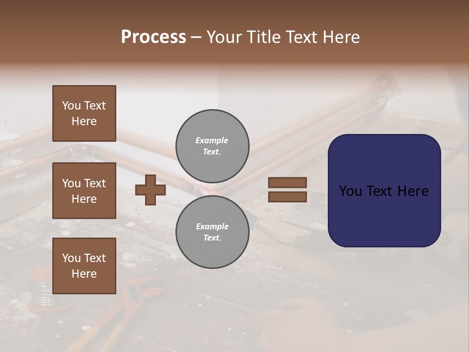 A Person Is Painting A Wall With A Paint Roller PowerPoint Template