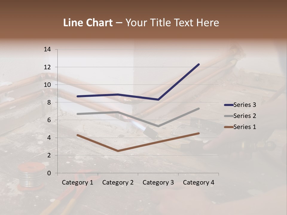 A Person Is Painting A Wall With A Paint Roller PowerPoint Template