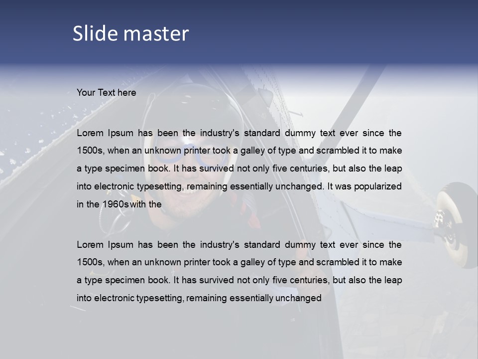 Speed Naked Joy PowerPoint Template