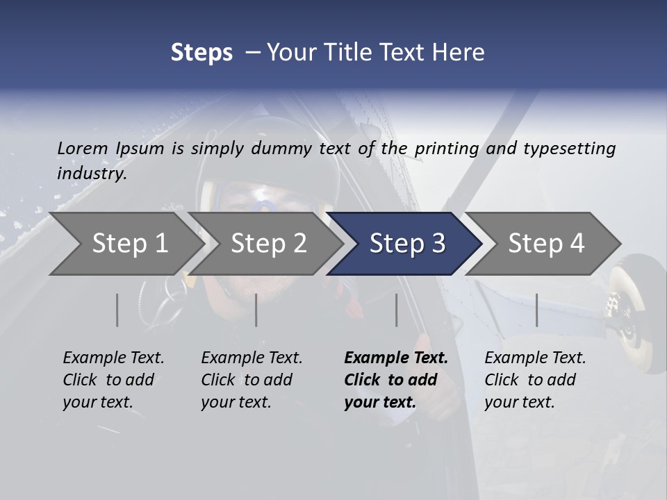 Speed Naked Joy PowerPoint Template