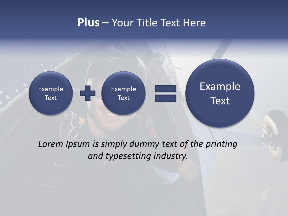 Speed Naked Joy PowerPoint Template