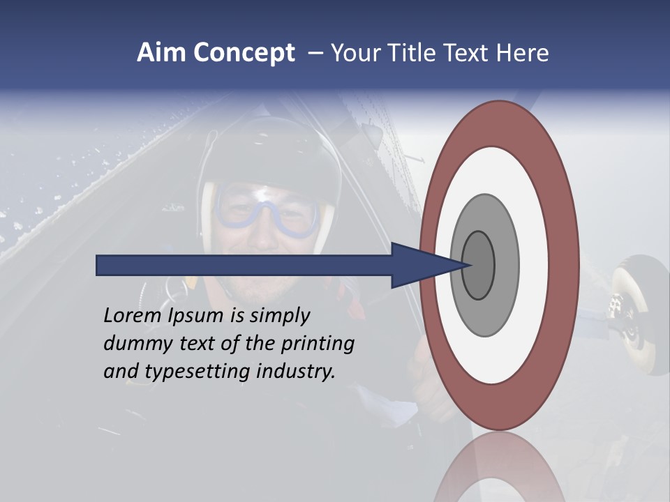 Speed Naked Joy PowerPoint Template