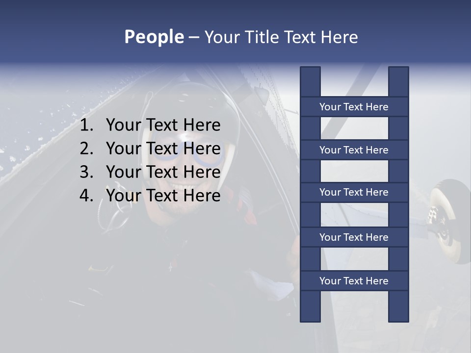 Speed Naked Joy PowerPoint Template