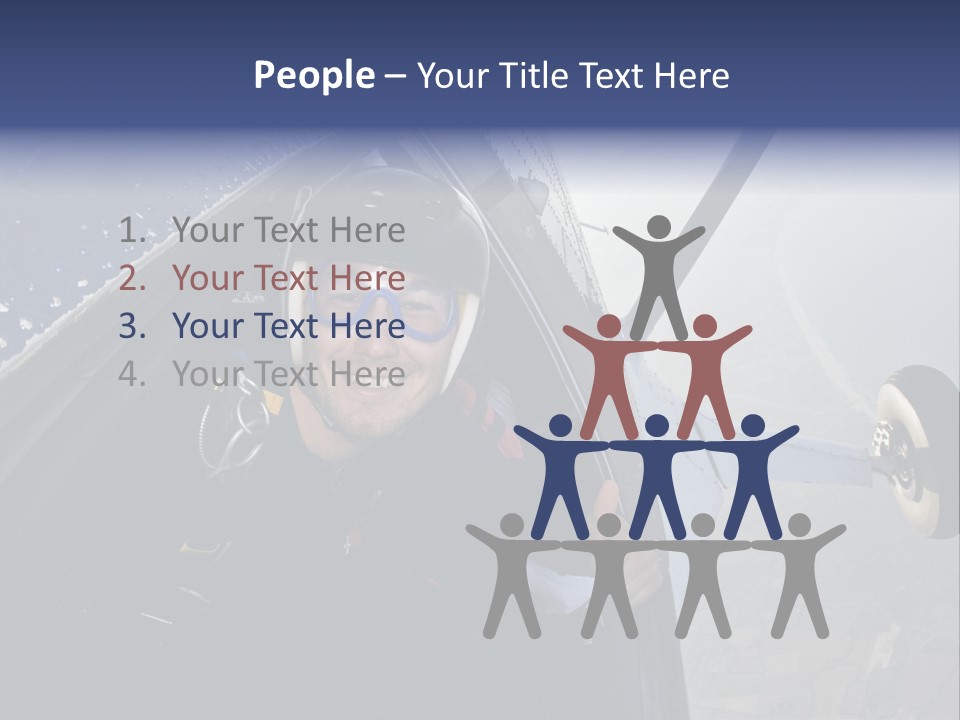 Speed Naked Joy PowerPoint Template