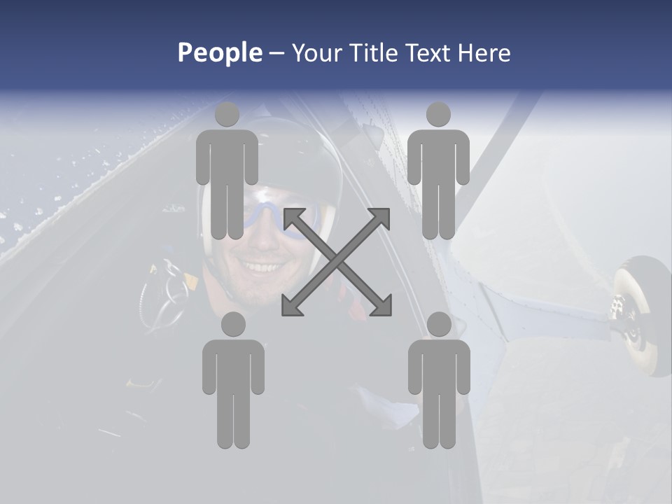 Speed Naked Joy PowerPoint Template