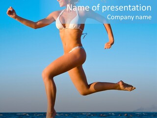 Speed Naked Joy PowerPoint Template