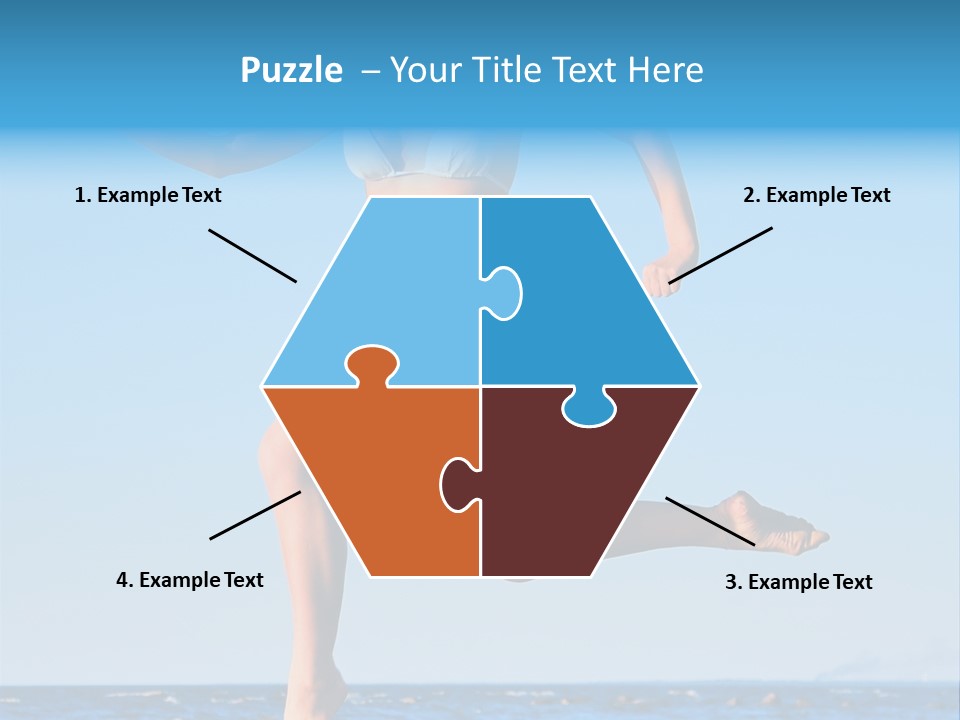 Speed Naked Joy PowerPoint Template