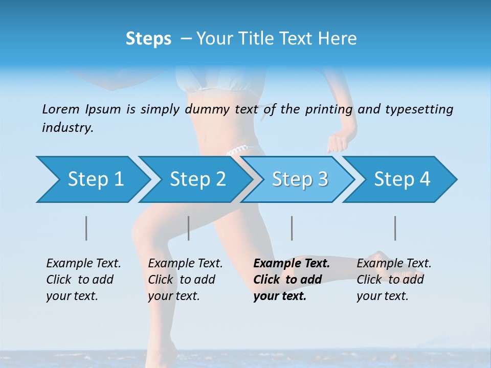 Speed Naked Joy PowerPoint Template