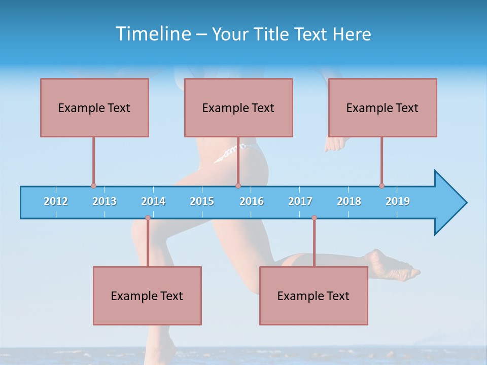 Speed Naked Joy PowerPoint Template
