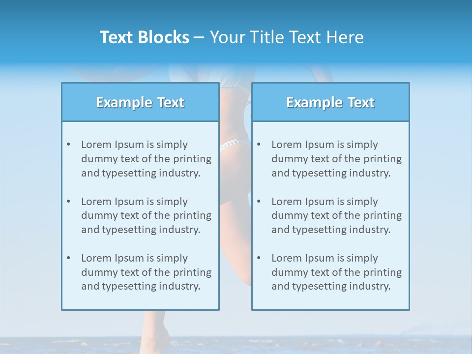 Speed Naked Joy PowerPoint Template