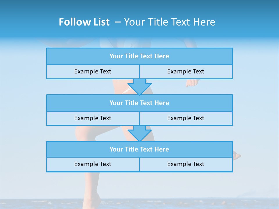 Speed Naked Joy PowerPoint Template