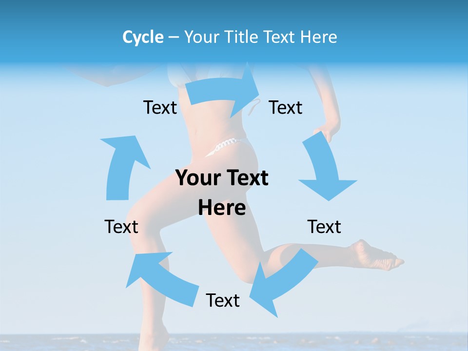 Speed Naked Joy PowerPoint Template