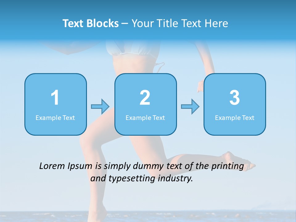 Speed Naked Joy PowerPoint Template