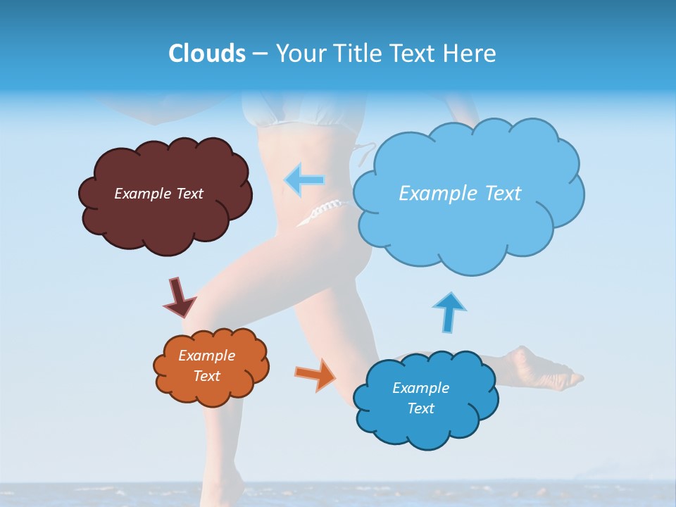 Speed Naked Joy PowerPoint Template