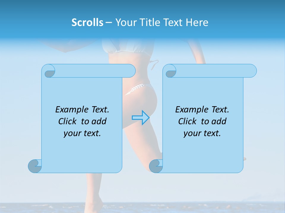 Speed Naked Joy PowerPoint Template