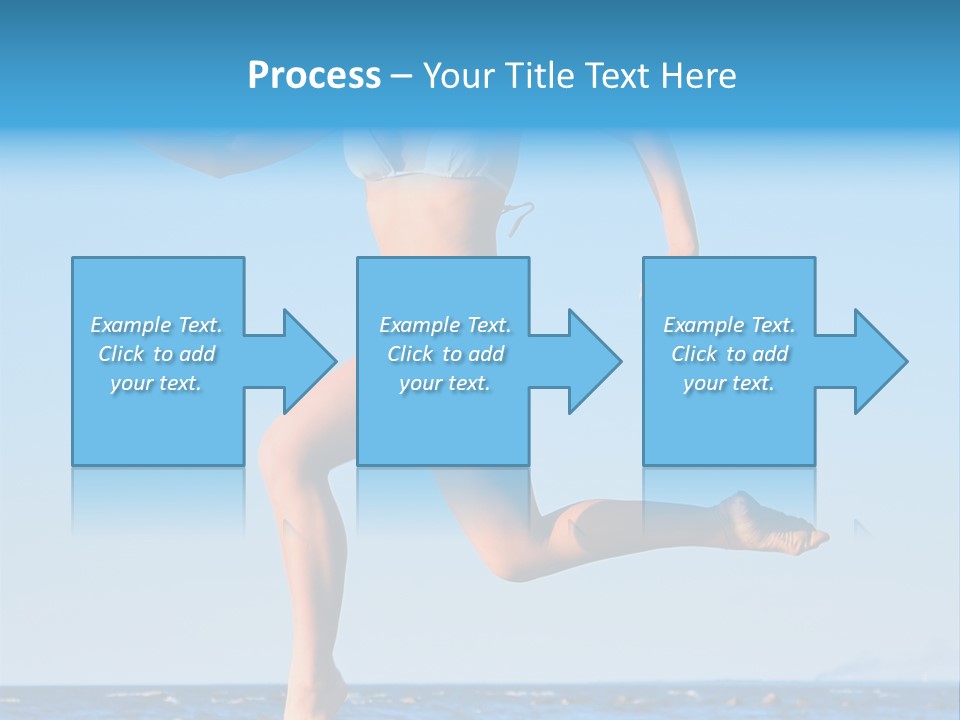 Speed Naked Joy PowerPoint Template