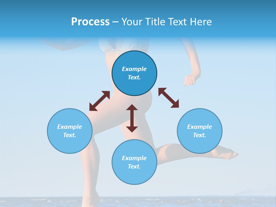 Speed Naked Joy PowerPoint Template