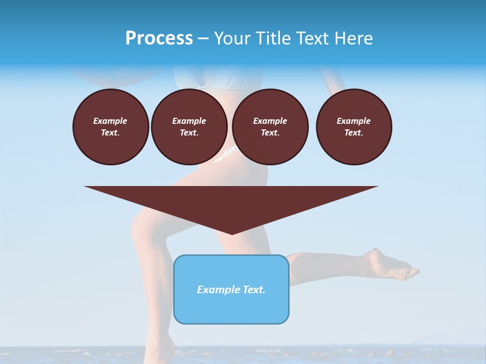 Speed Naked Joy PowerPoint Template