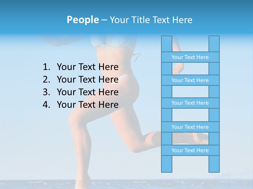 Speed Naked Joy PowerPoint Template