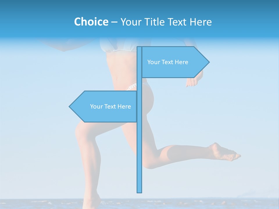 Speed Naked Joy PowerPoint Template