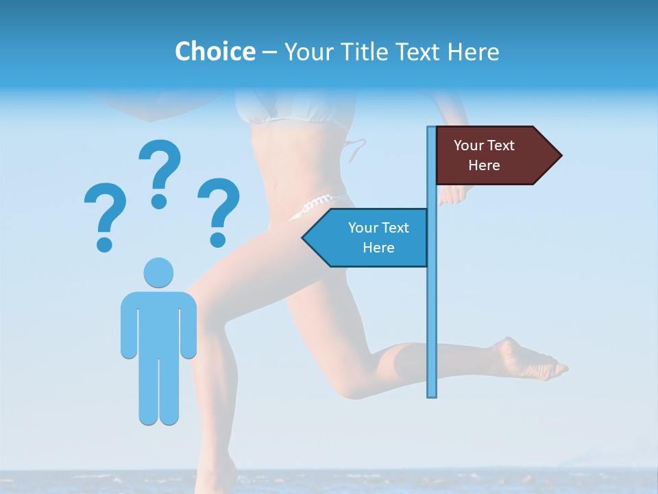 Speed Naked Joy PowerPoint Template
