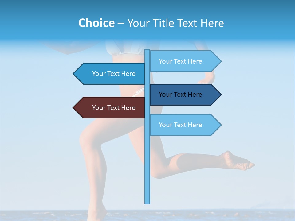 Speed Naked Joy PowerPoint Template