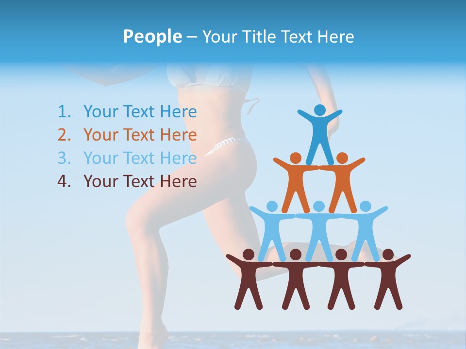Speed Naked Joy PowerPoint Template