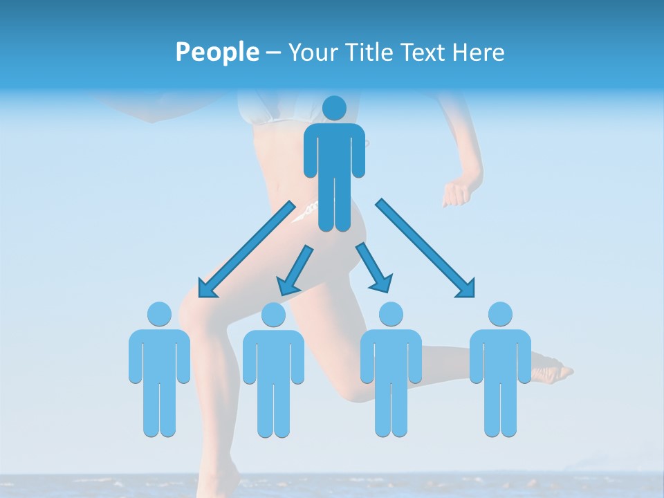 Speed Naked Joy PowerPoint Template