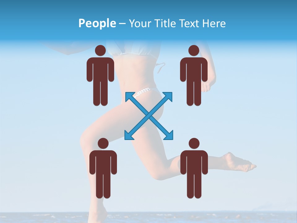 Speed Naked Joy PowerPoint Template