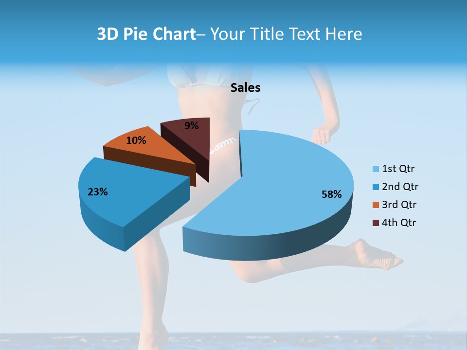 Speed Naked Joy PowerPoint Template