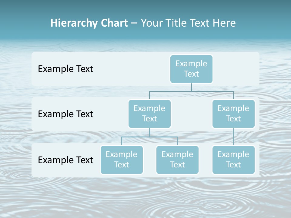 A Group Of Raindrops On The Water Powerpoint Template PowerPoint Template