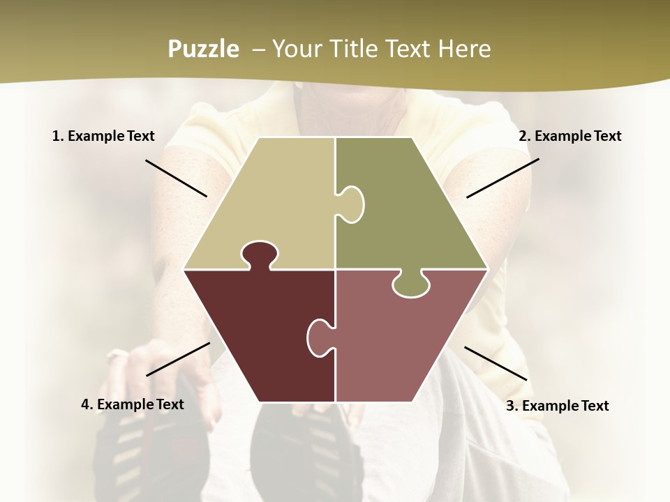 A Woman Sitting On The Ground With Her Shoes On Her Feet PowerPoint Template