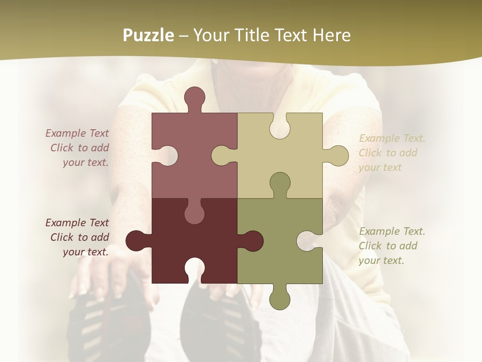 A Woman Sitting On The Ground With Her Shoes On Her Feet PowerPoint Template