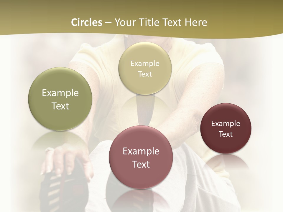 A Woman Sitting On The Ground With Her Shoes On Her Feet PowerPoint Template