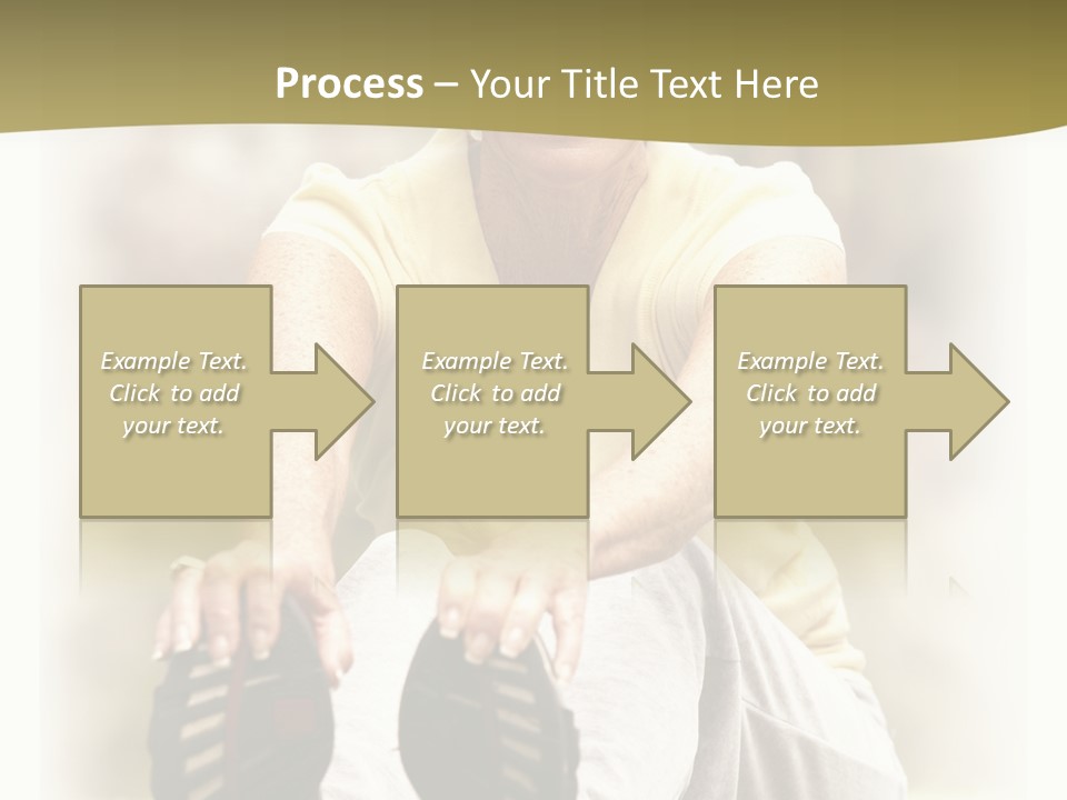 A Woman Sitting On The Ground With Her Shoes On Her Feet PowerPoint Template