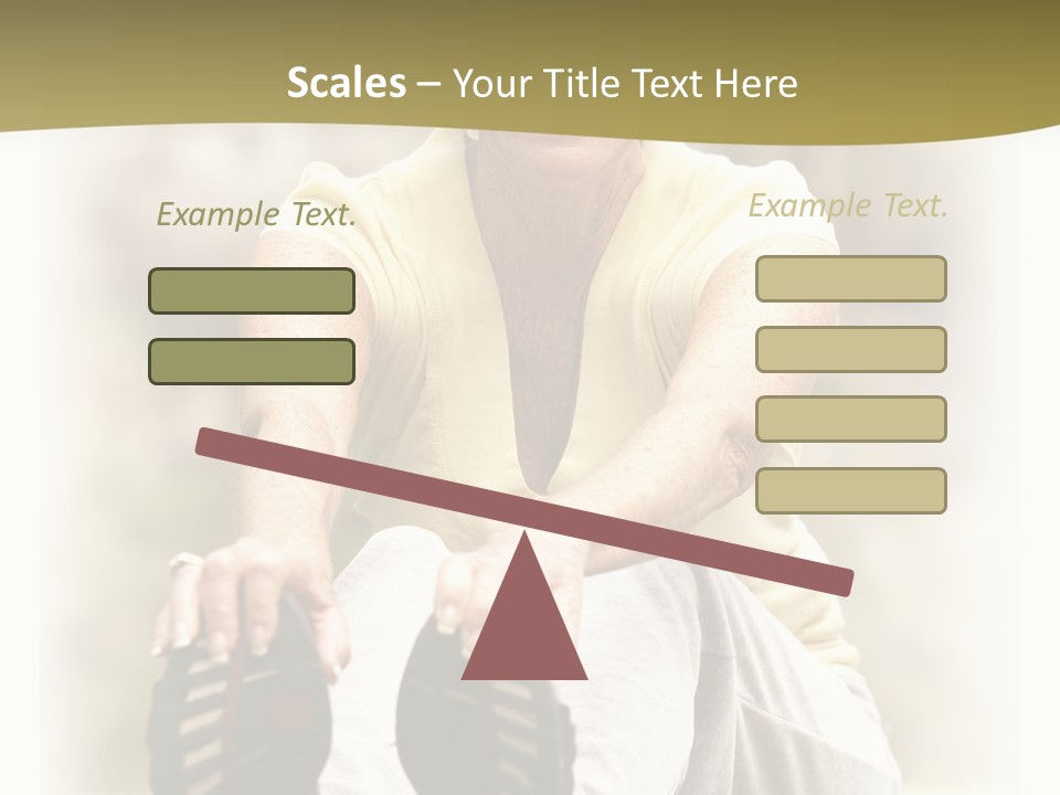 A Woman Sitting On The Ground With Her Shoes On Her Feet PowerPoint Template