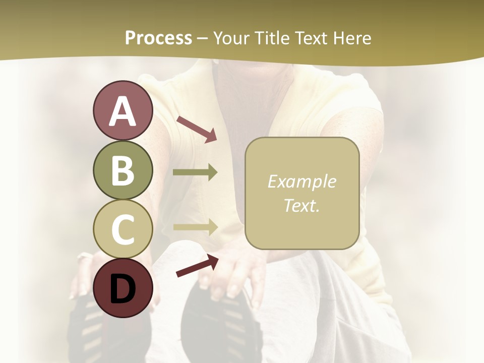 A Woman Sitting On The Ground With Her Shoes On Her Feet PowerPoint Template