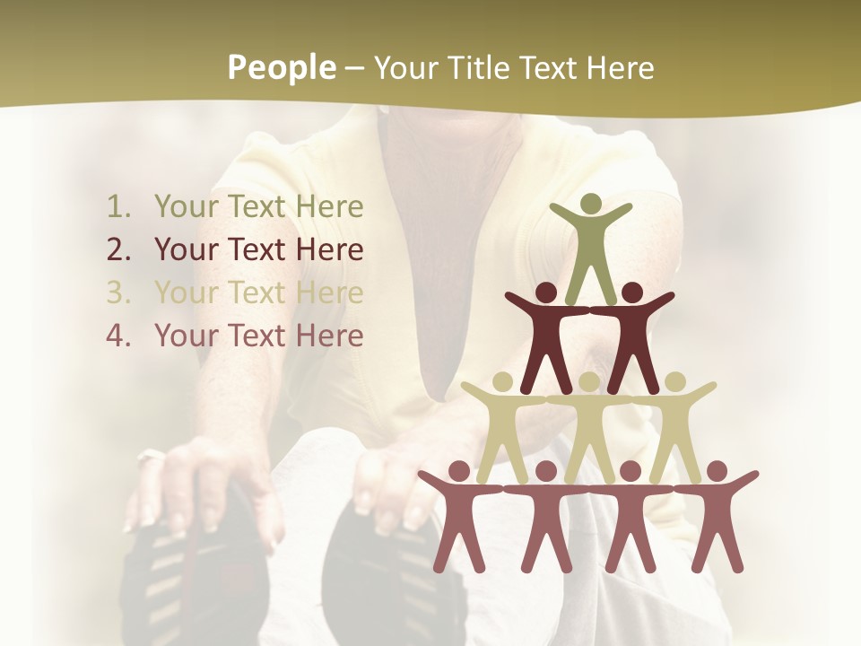 A Woman Sitting On The Ground With Her Shoes On Her Feet PowerPoint Template