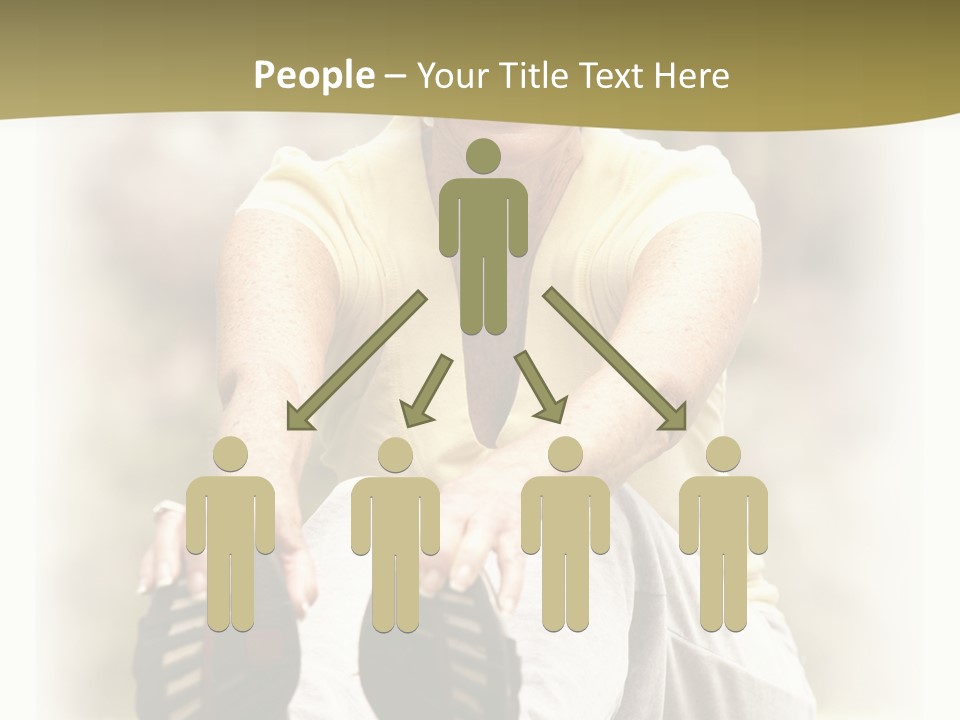 A Woman Sitting On The Ground With Her Shoes On Her Feet PowerPoint Template